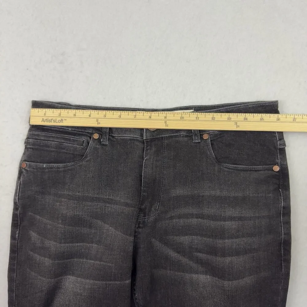 Barbell Apparel Jeans Mens 30 Black Athletic Fit Stretch Denim Pants